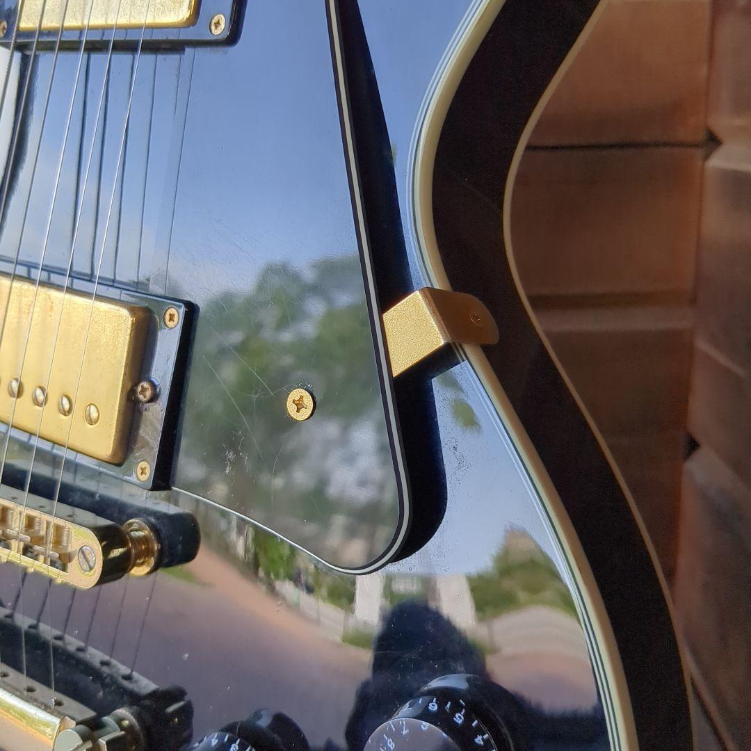 ノンブランド ブラック エレキギター ロックギタリスト応援