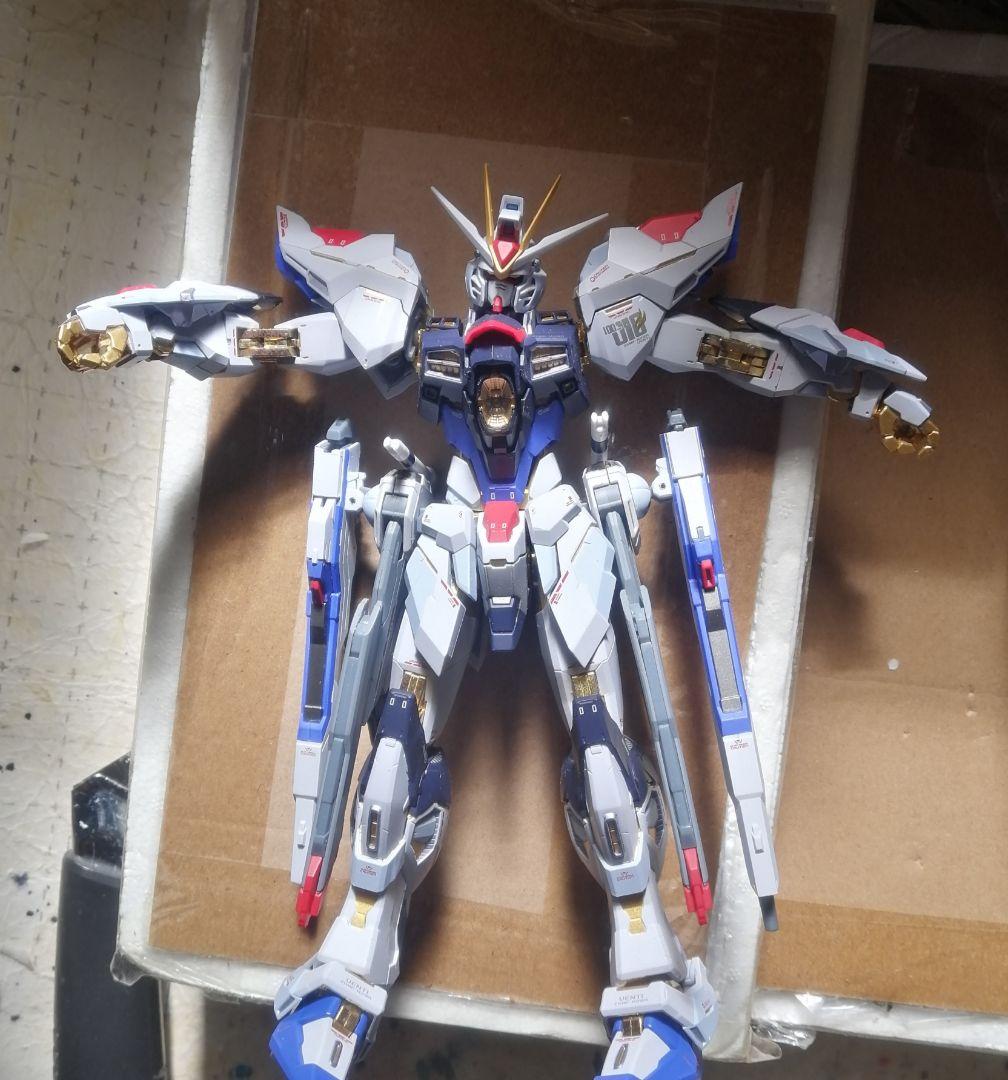 L BUILD ストフリガンダム SOULBlu光の翼付き開封品