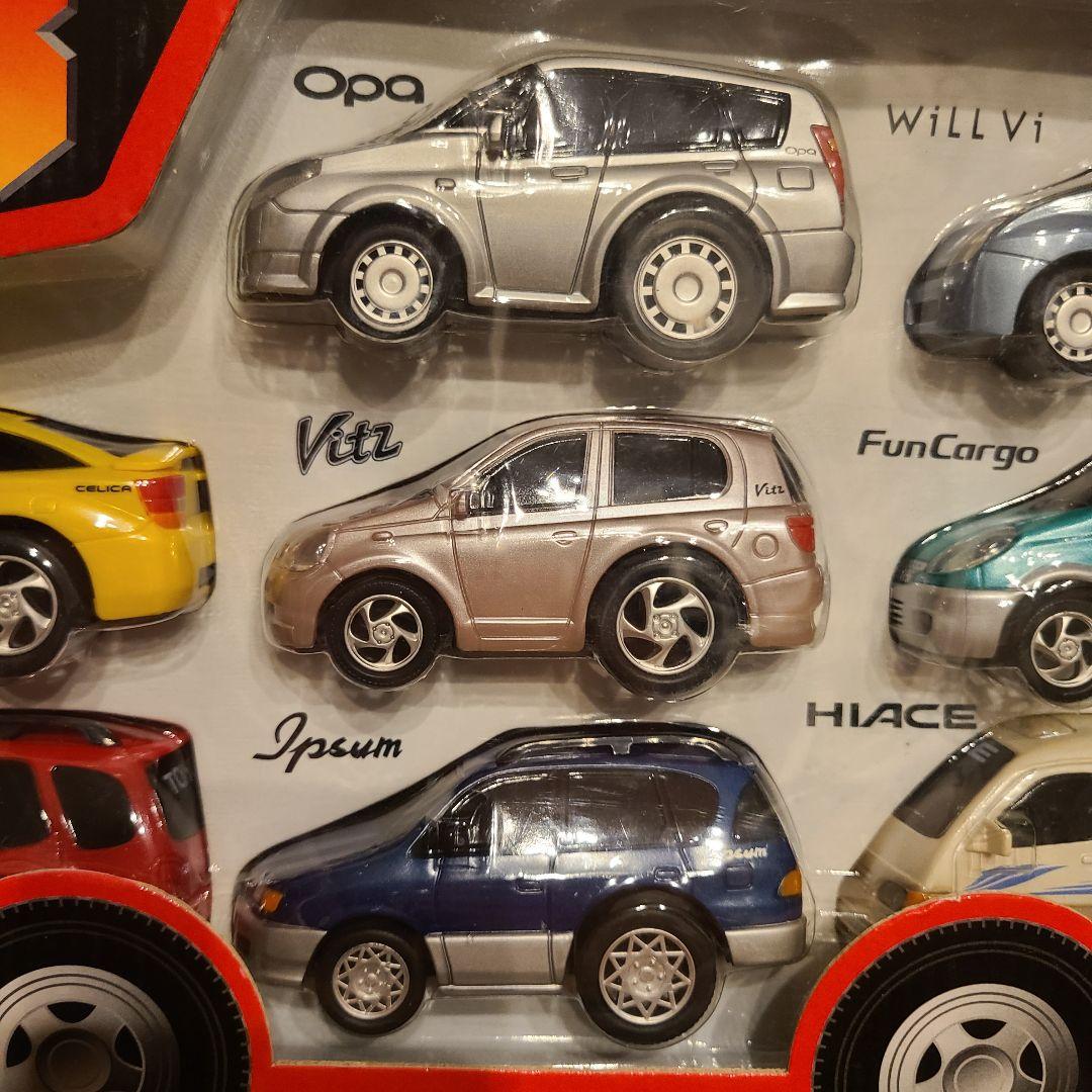 未開封　マルカ　ドライブタウン　トヨタカー8 ミニカー　プルバック　セット