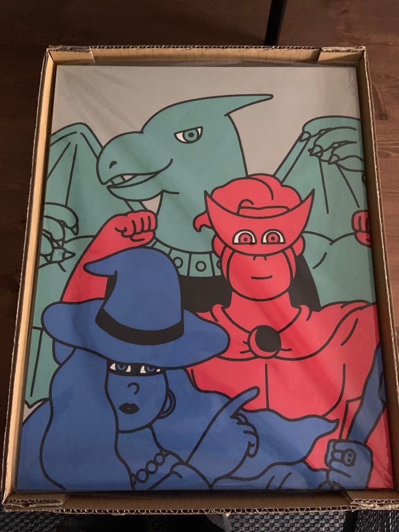 JUN OSON/ジュン・オソン(HEROES)キャンバス　スクリーンプリント