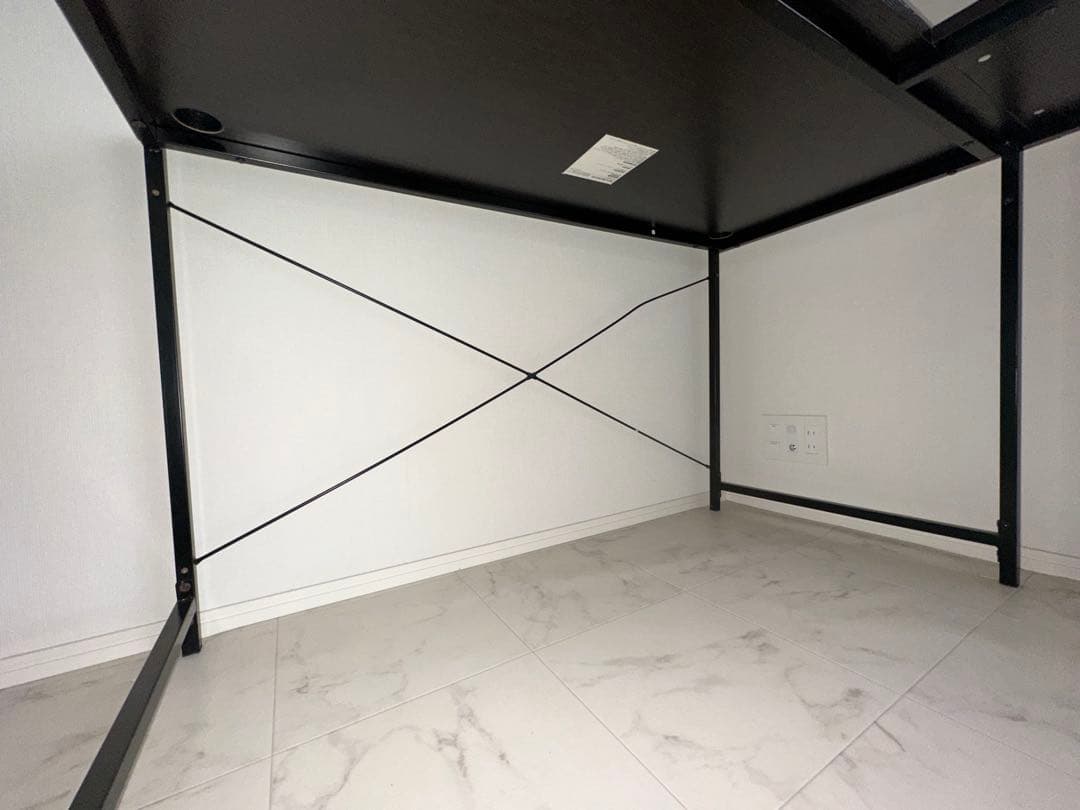 L字型デスク 黒