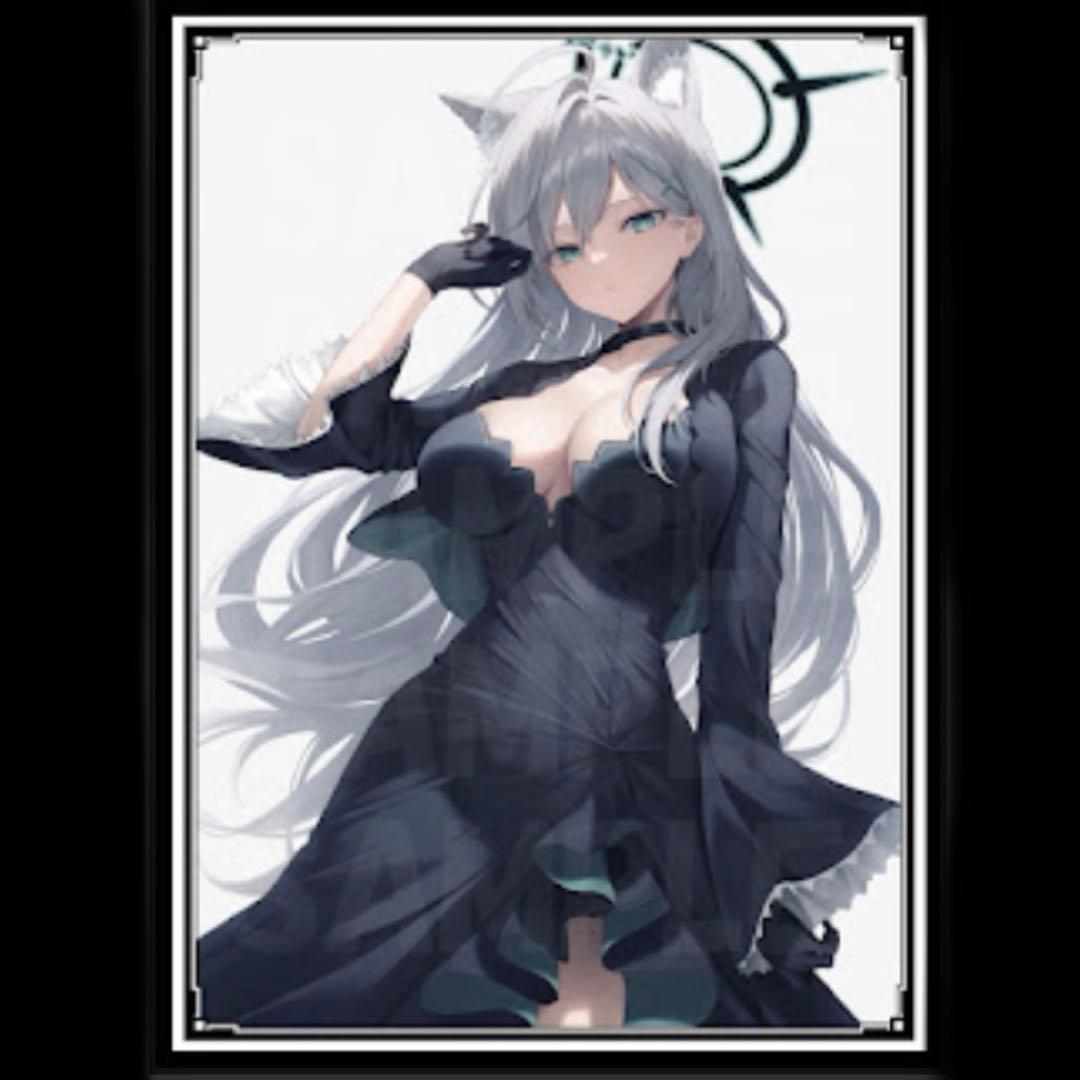 ブルーアーカイブ　シロコテラー　スリーブ　ブルアカ　混沌の女神様