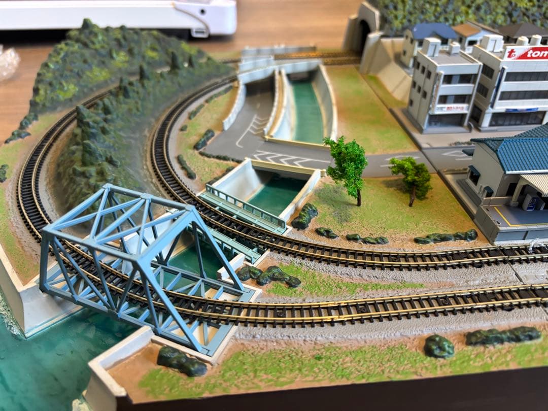 東京マルイ ZゲージPROZ完成基本ジオラマコース、コントローラー、EF65一式