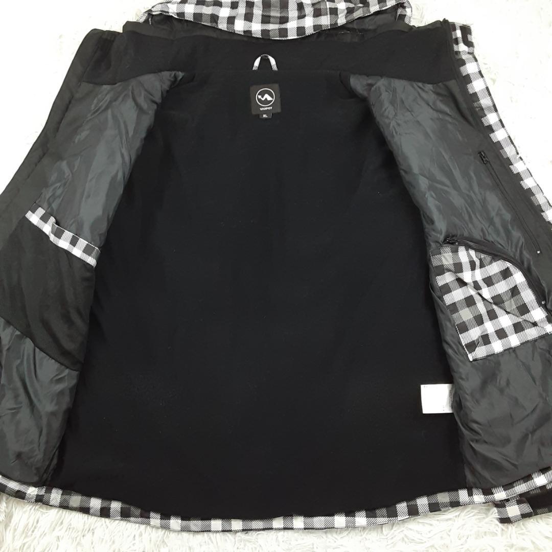 美品◎VAXPOT OLIN スノーウェア上下セット ゴーグル グローブ 黒青