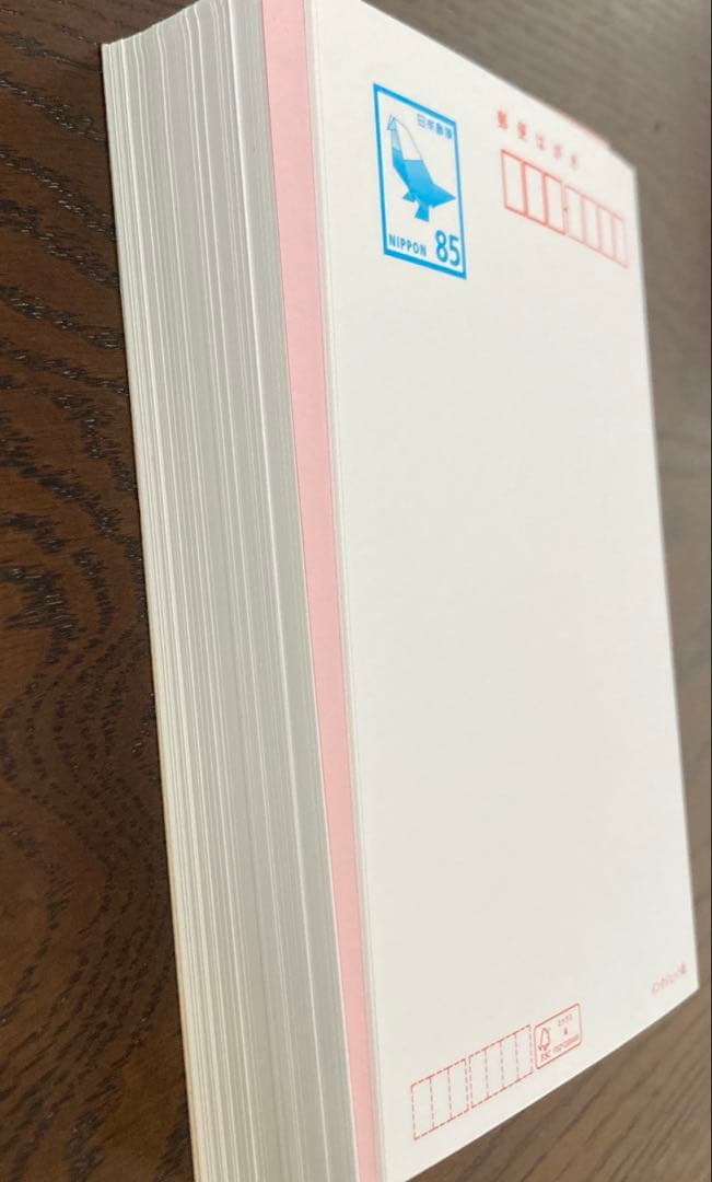 未使用 85円 郵便はがき 106枚 インクジェット