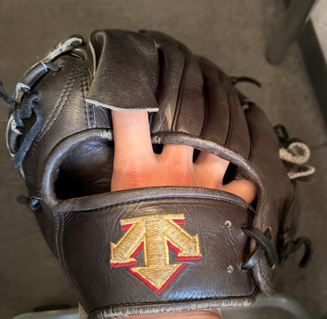 DESCENTE 硬式投手用 プロ野球選手 実使用