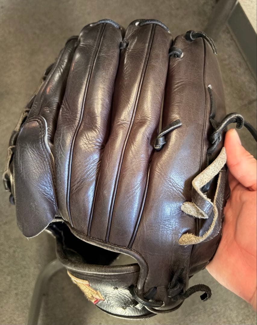 DESCENTE 硬式投手用 プロ野球選手 実使用