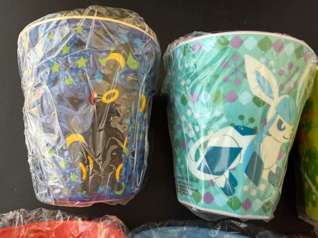 ポケモンセンター限定イーブイコレクション2012タンブラー全8種コンプ未使用