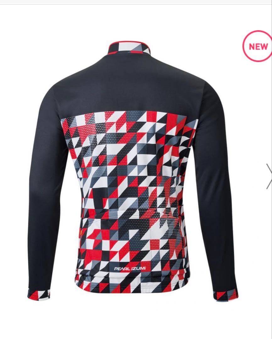 未使用品　パールイズミ 冬用　プリントジャージ　モザイク