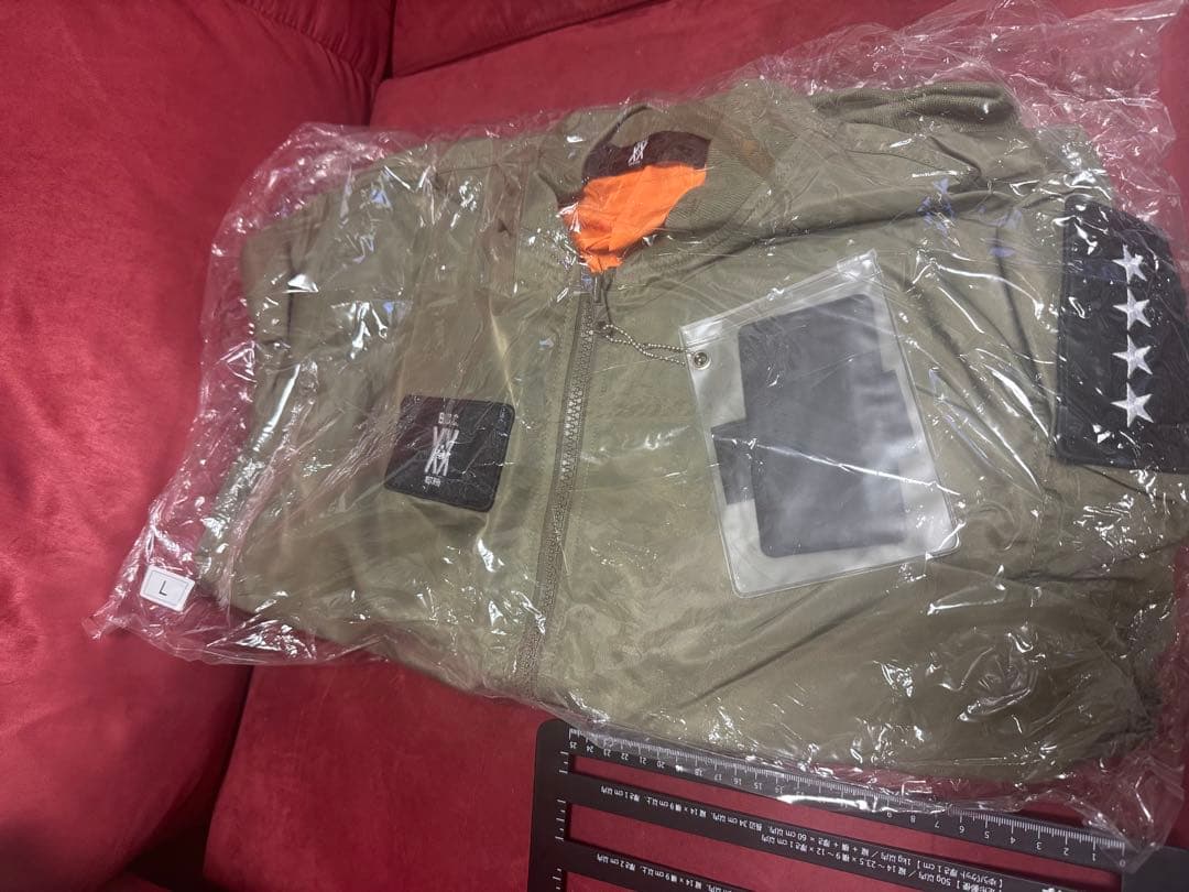 BUMP OF CHICKEN MA-1 カーキ Lサイズ ✨️新品✨️レア品✨️