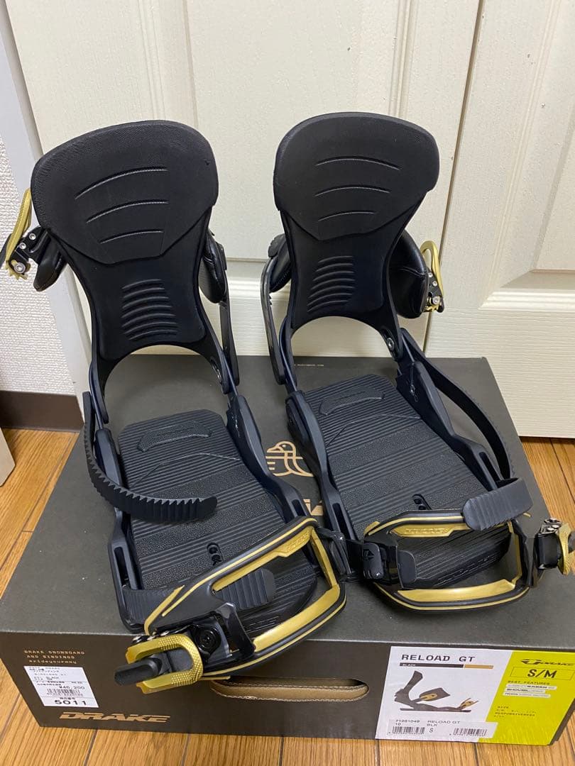RELOAD GT ビンディング S/M ブラック/ゴールド