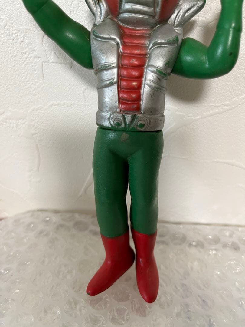 ⚠️当時物・激レア・人気　仮面ライダーV3 パチ　贋作　ミドルソフビ　阿波踊り