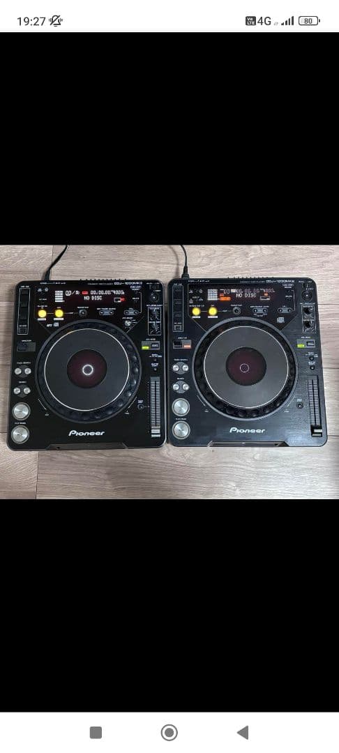 Pioneer CDJ-1000MK3 & MK2 セット