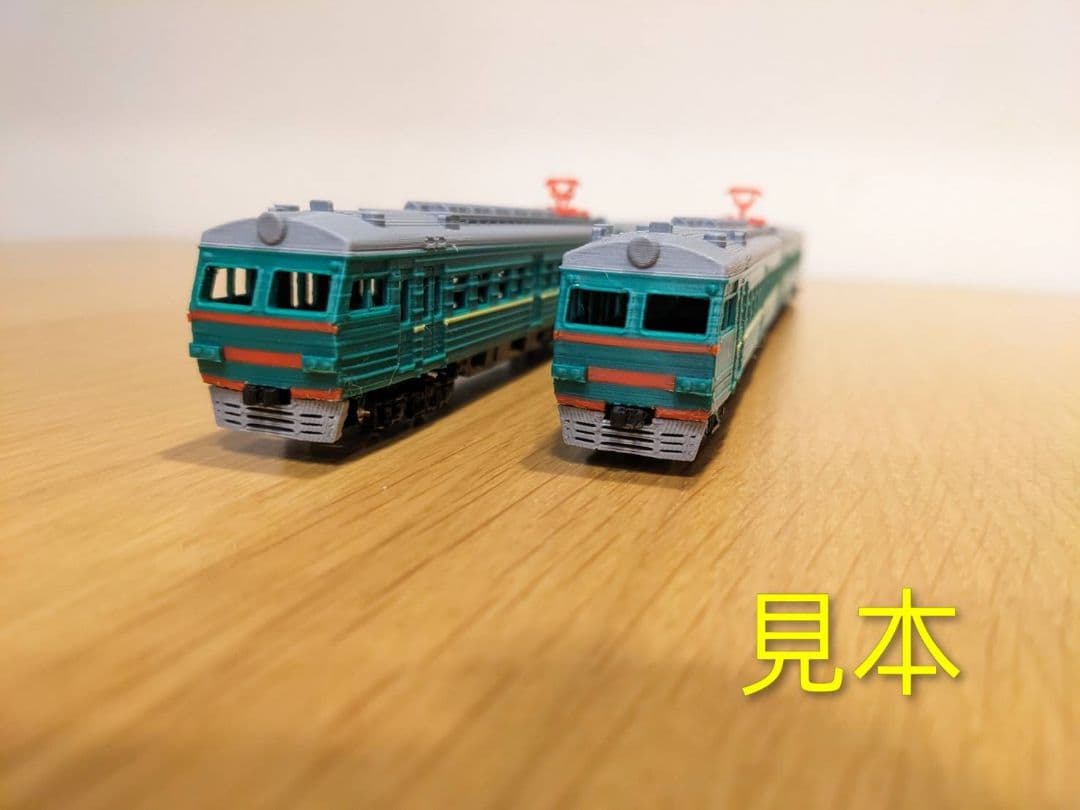 ソ連・ロシア　ER22V近郊電車　鉄道模型（Nゲージ）キット　4両セット