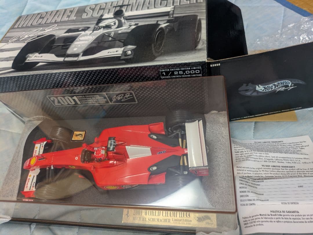 ミハエル・シューマッハ F12001年モデル