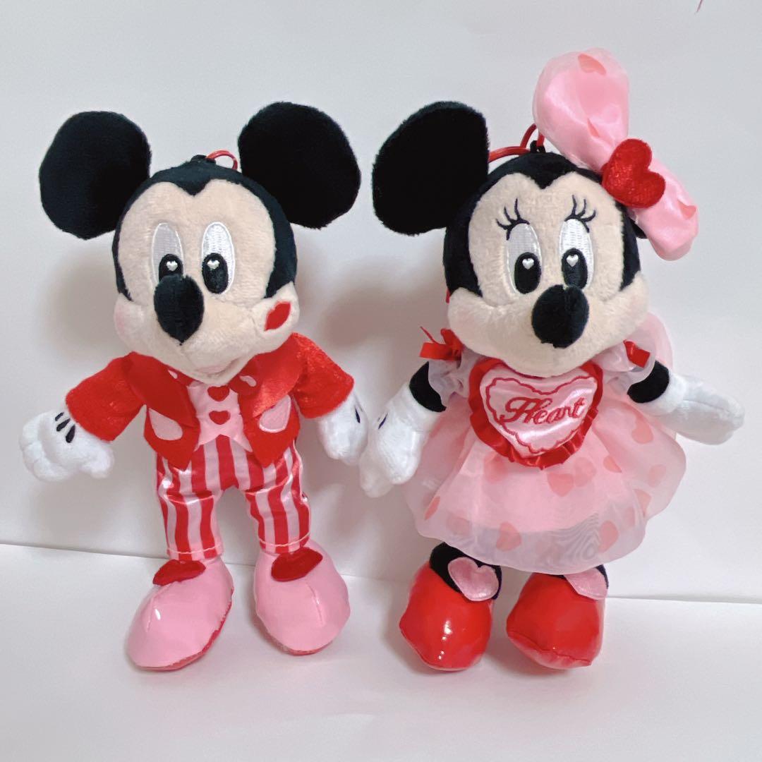 【最終価格】ディズニーストア ミニー ミッキー バレンタイン キーチェーン