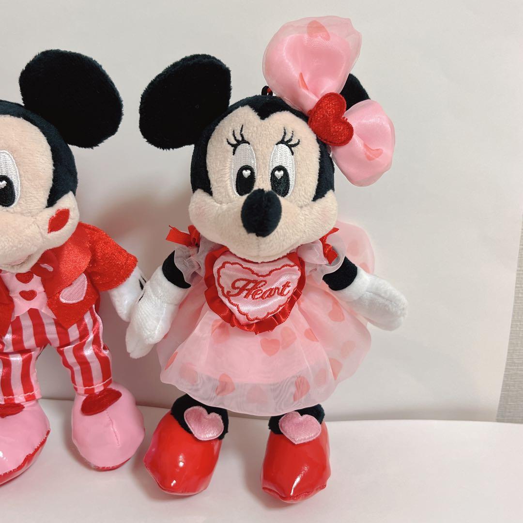 【最終価格】ディズニーストア ミニー ミッキー バレンタイン キーチェーン