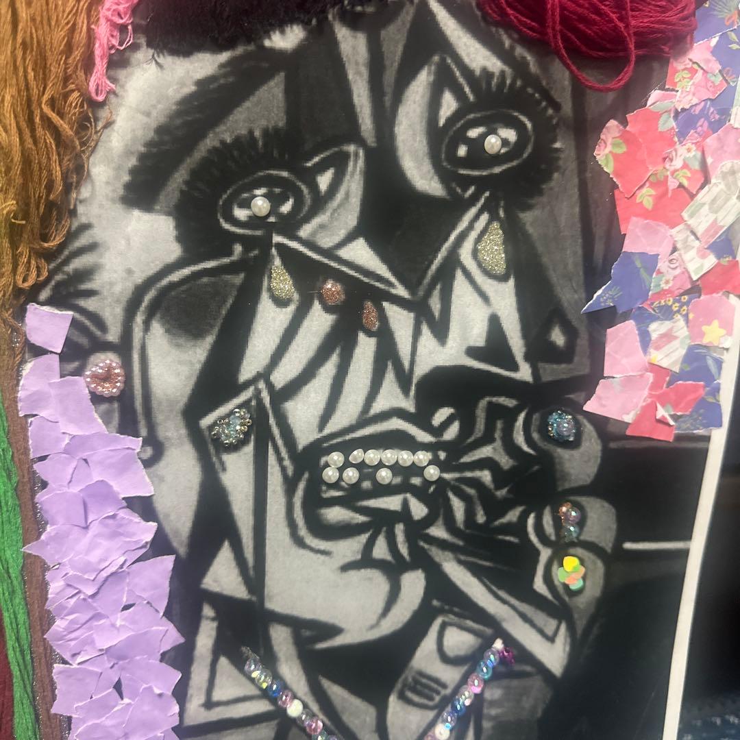 コラージュアート作品