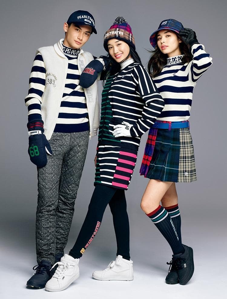 新品　パーリーゲイツ ミドルカット ゴルフシューズ 22.5cm　Ⓗ