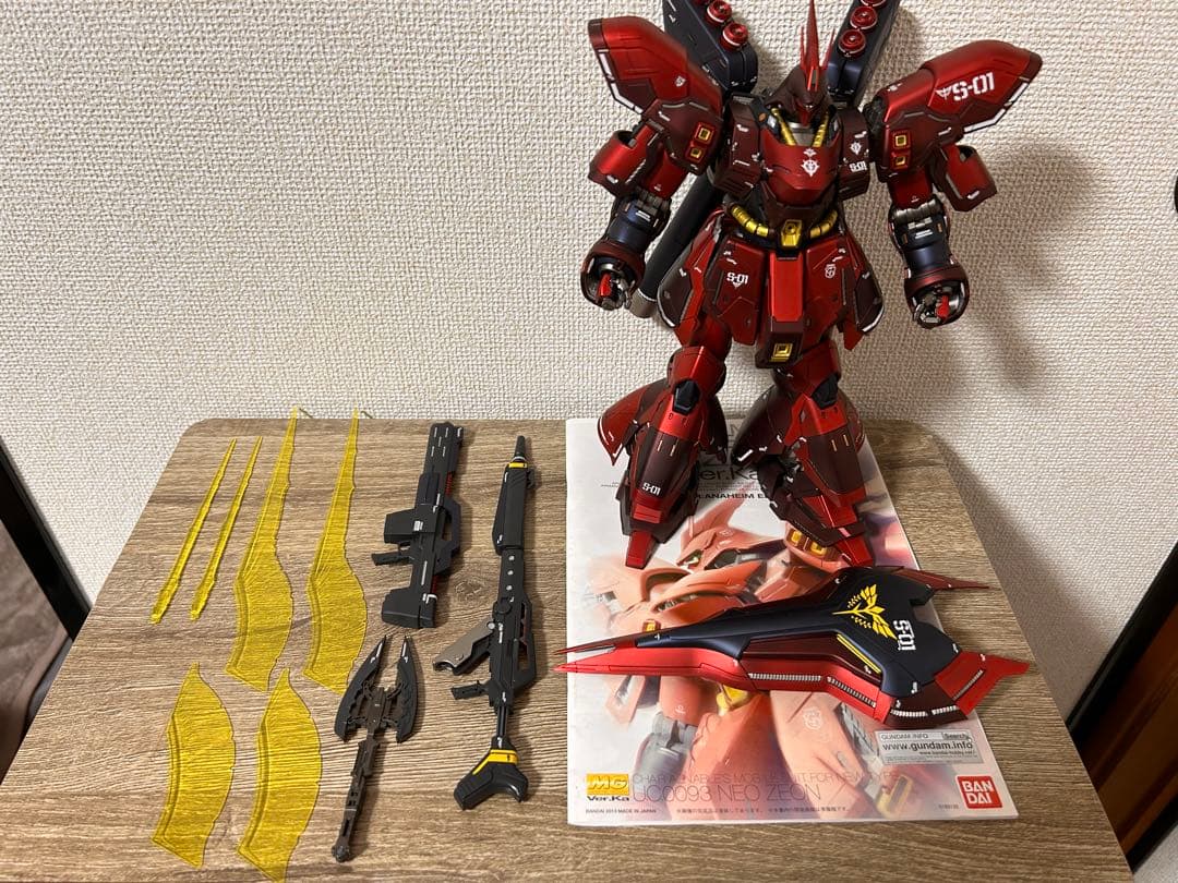 h*o様 MG サザビーver.ka 塗装済み完成品　ガンプラ　逆襲のシャア