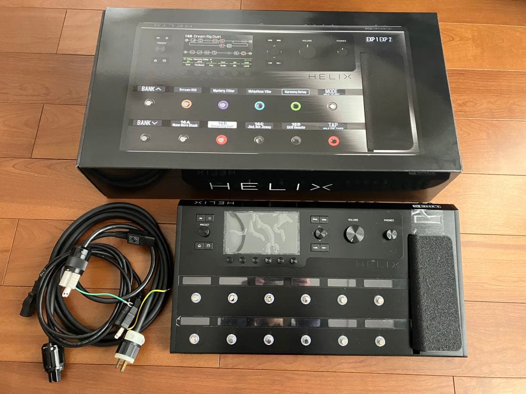 （美品）LINE6 Helix Floor + VAN HALEN プリセット付