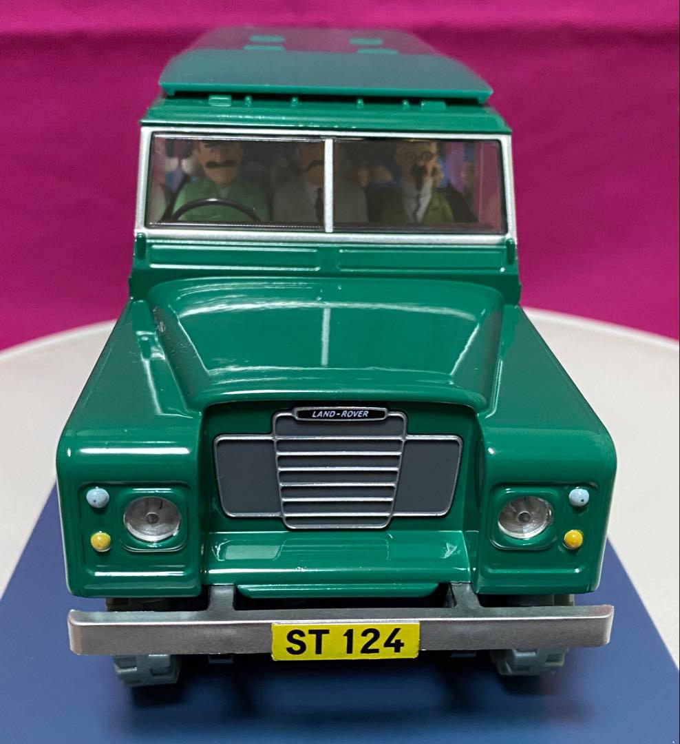 【タンタンTintinの車 LAND-ROVER ランドローバー 1/24】