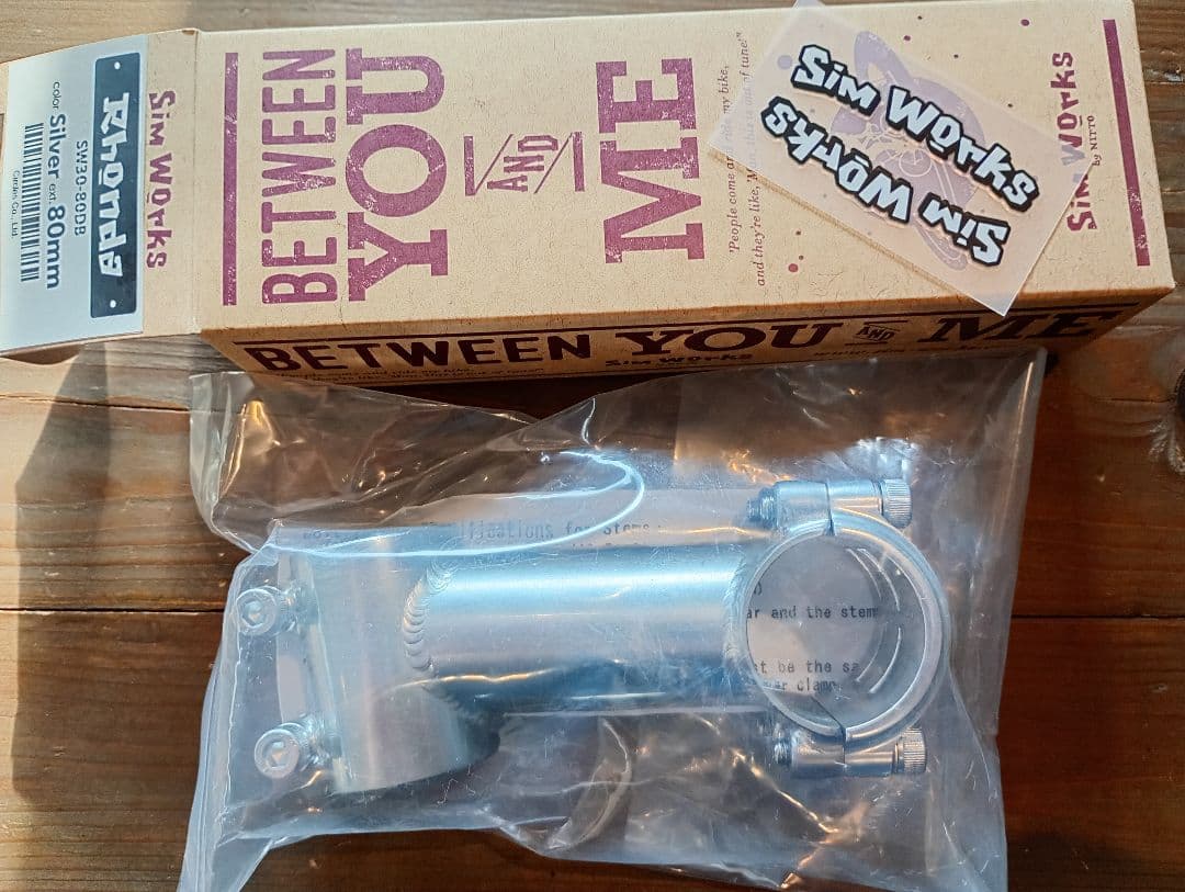 Sim Works Rhonda stem 80mm シムワークス ステム