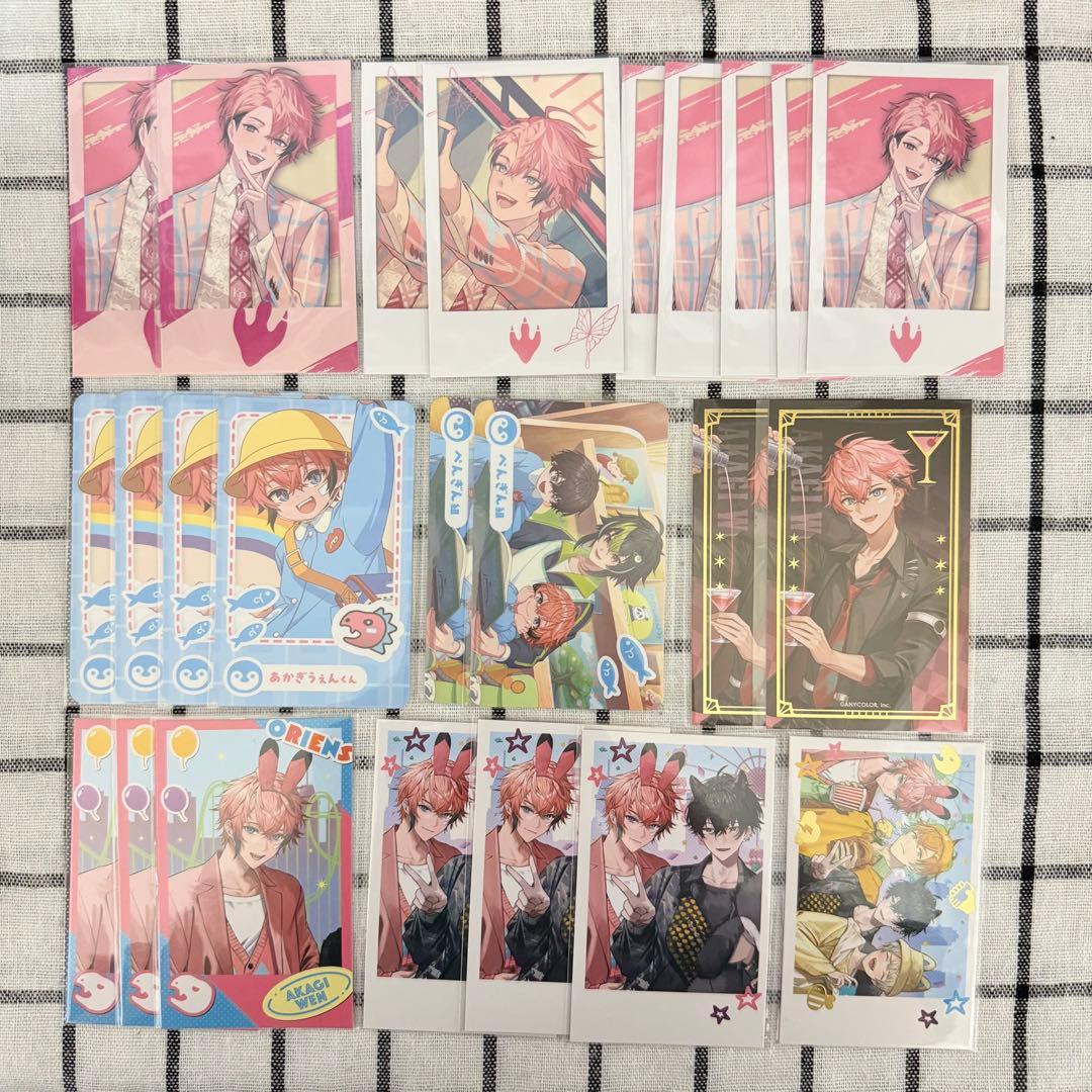 にじさんじ 赤城ウェン まとめ売り チェキ アクスタ 特典 コロッタ パレット