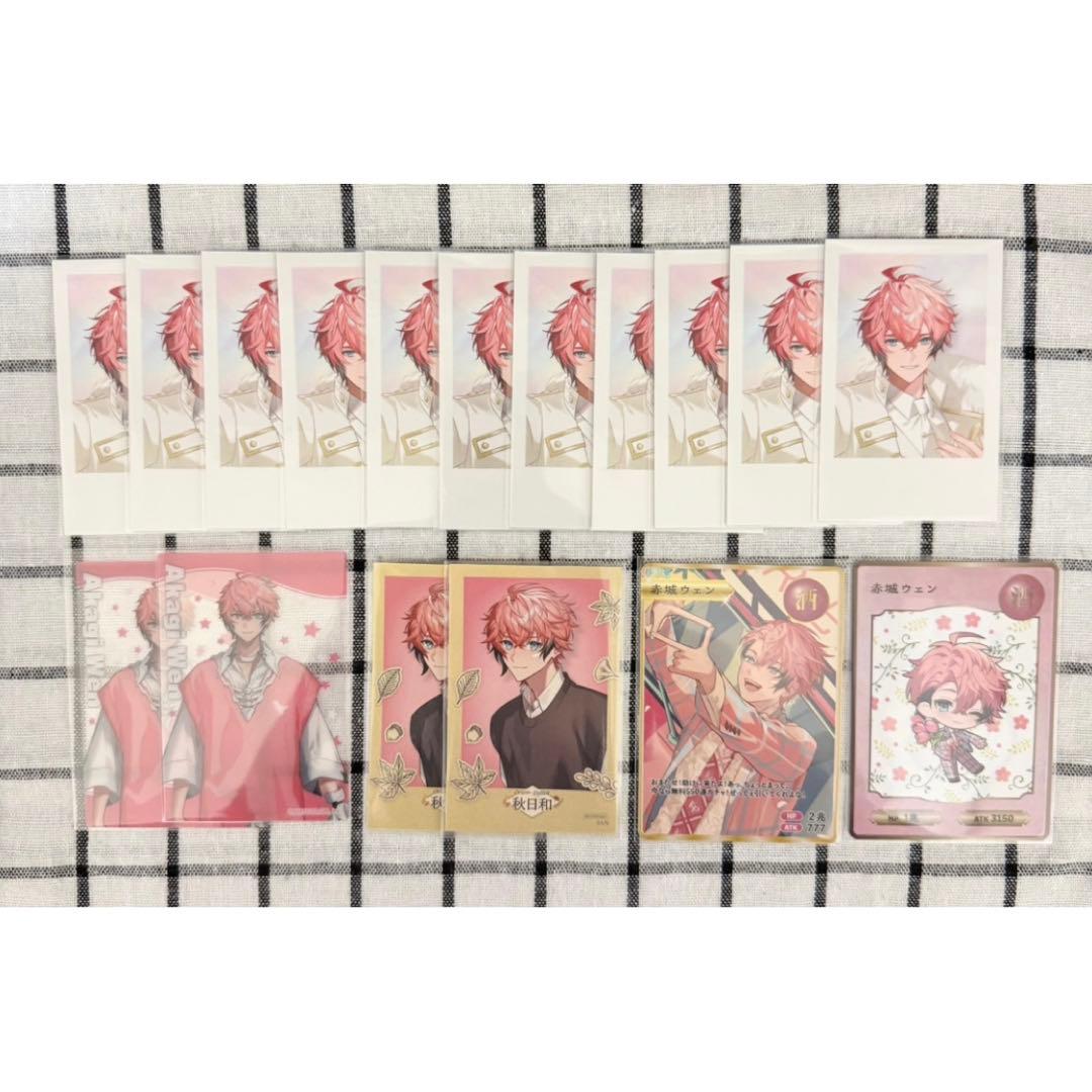 にじさんじ 赤城ウェン まとめ売り チェキ アクスタ 特典 コロッタ パレット