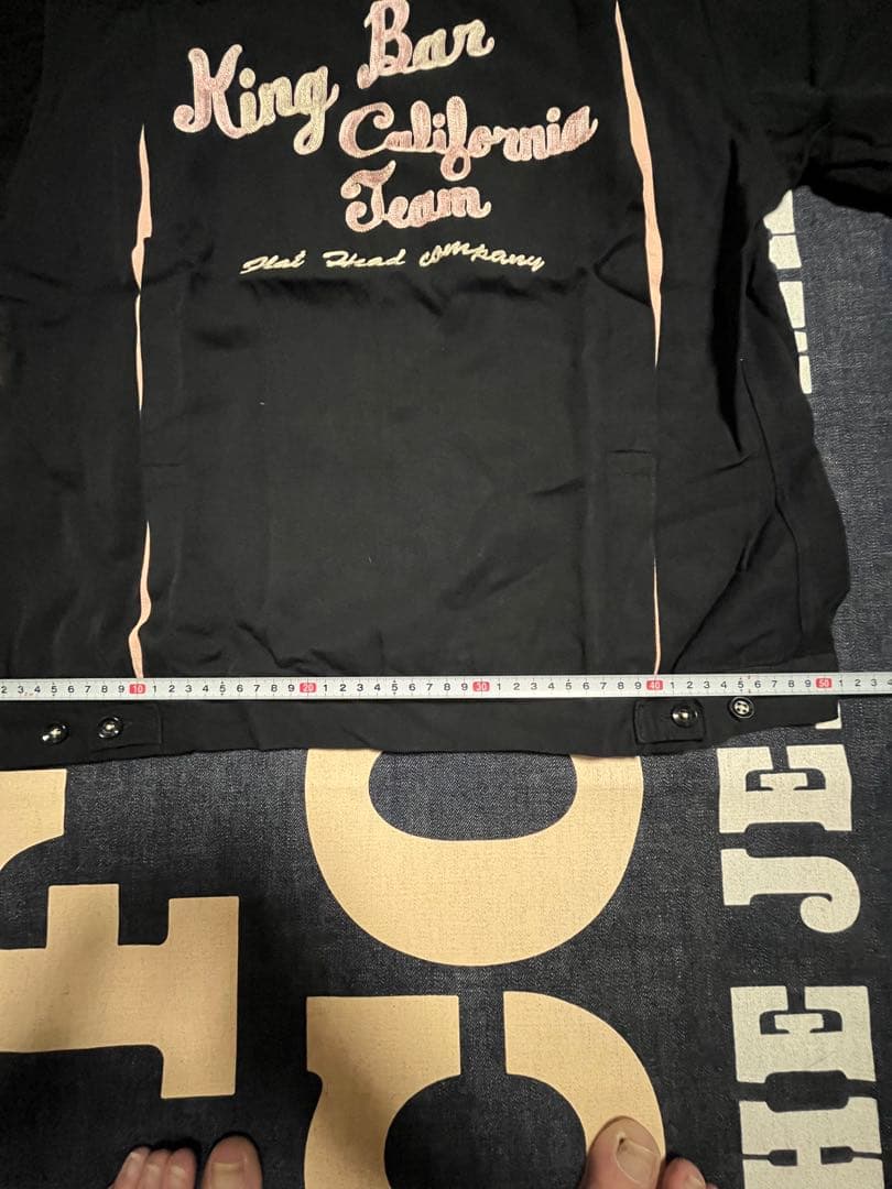 フラットヘッド King Bar 初代 ボウリングシャツ