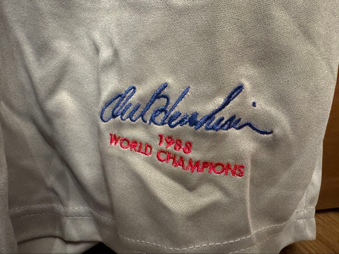 【レア/Mサイズ】ドジャース 伝説の右腕 ハーシュハイザー 復刻ユニフォーム