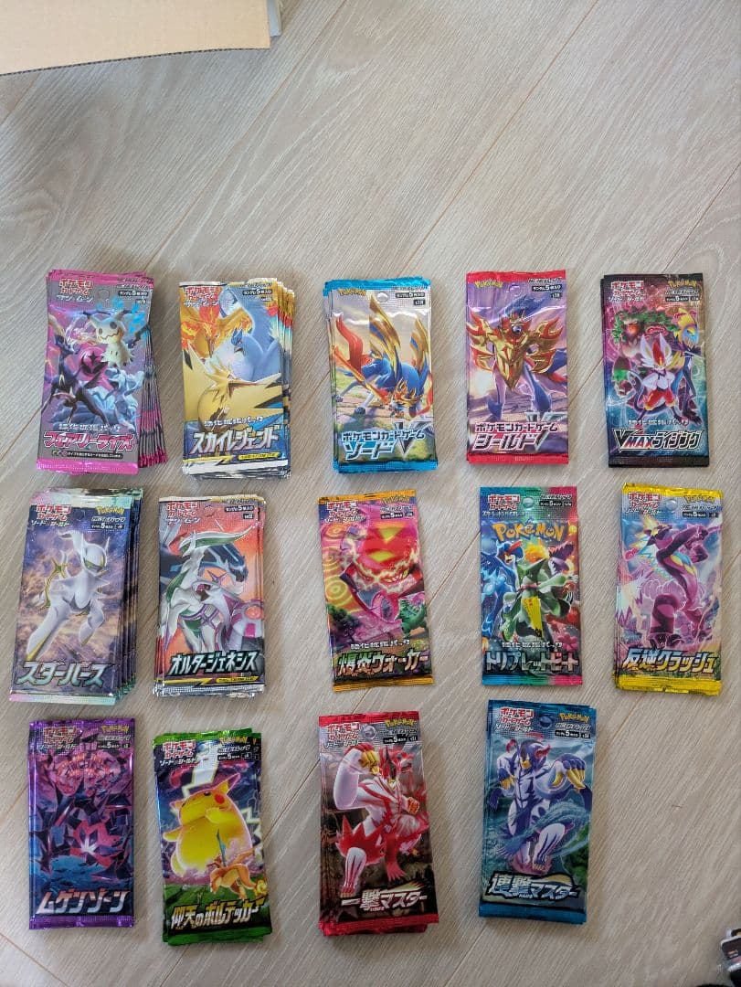 ポケモンカードパックセット
