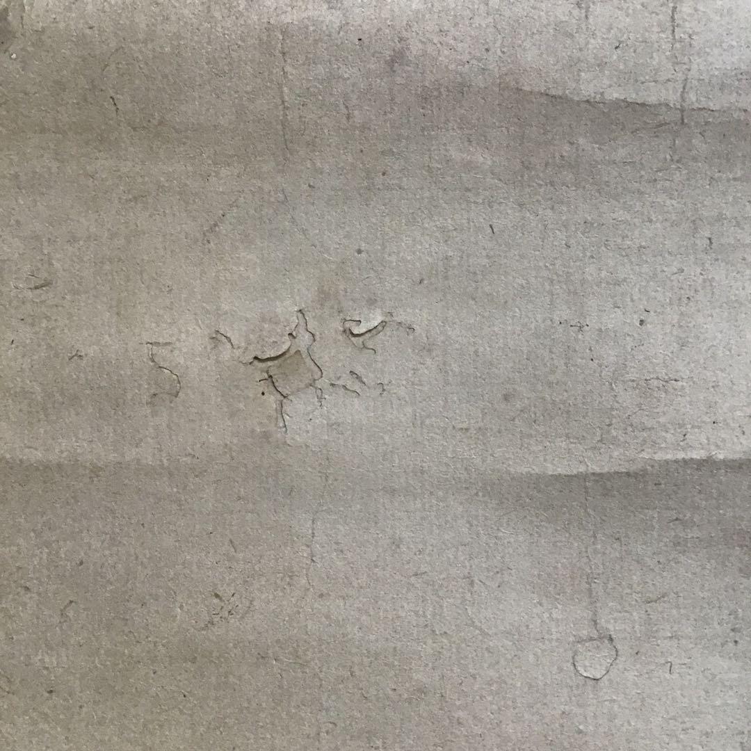 K茶道具　時代掛軸「桜馬図」　画:桜妙作　讃:忠香作　自作桐箱　S175KJ