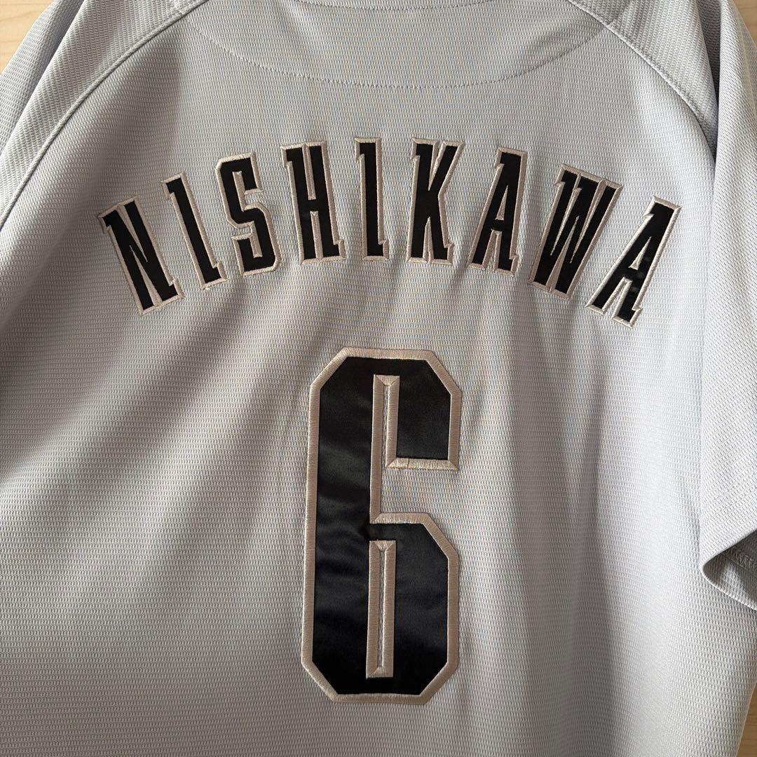 ロッテ　ネオクラシックユニ　2025 Lサイズ　西川史礁 #6 NCE