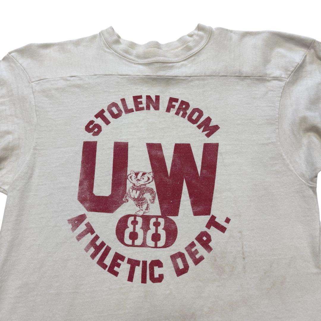 ビンテージ　70s 80s フットボールT 88 ナンバリング　ゾロ目