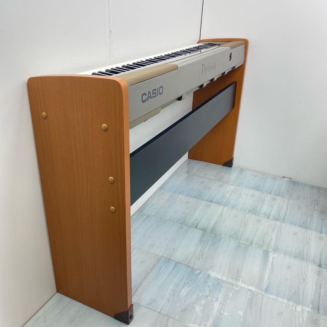送料無料 カシオ 電子ピアノ PriviA PX-110 純正スタンド付き