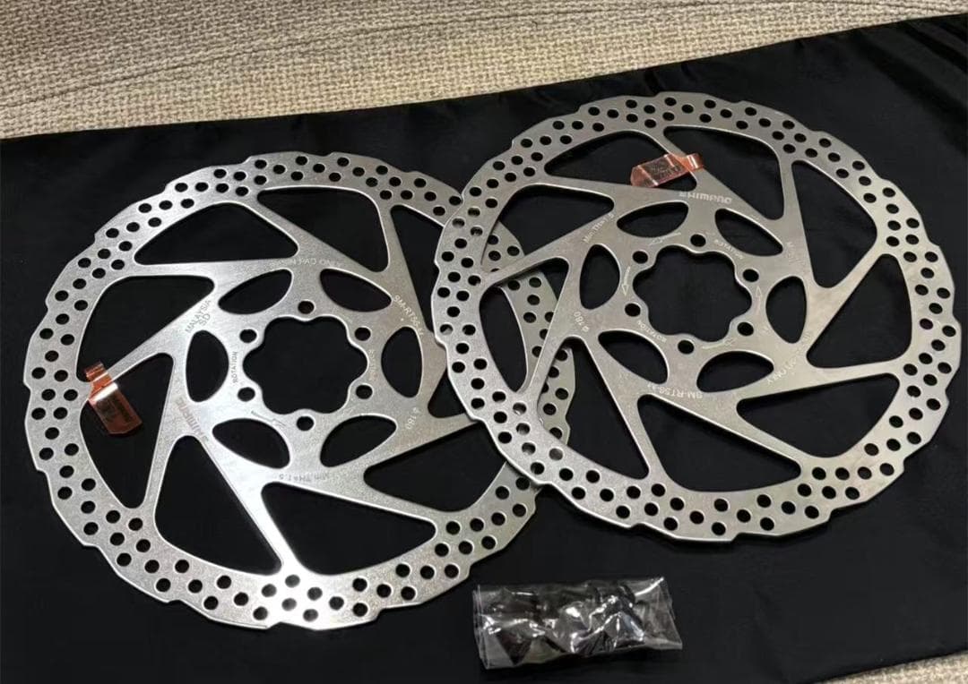 シマノMT200油圧ディスクブレーキ+RT56ローター(180mm)２枚セット