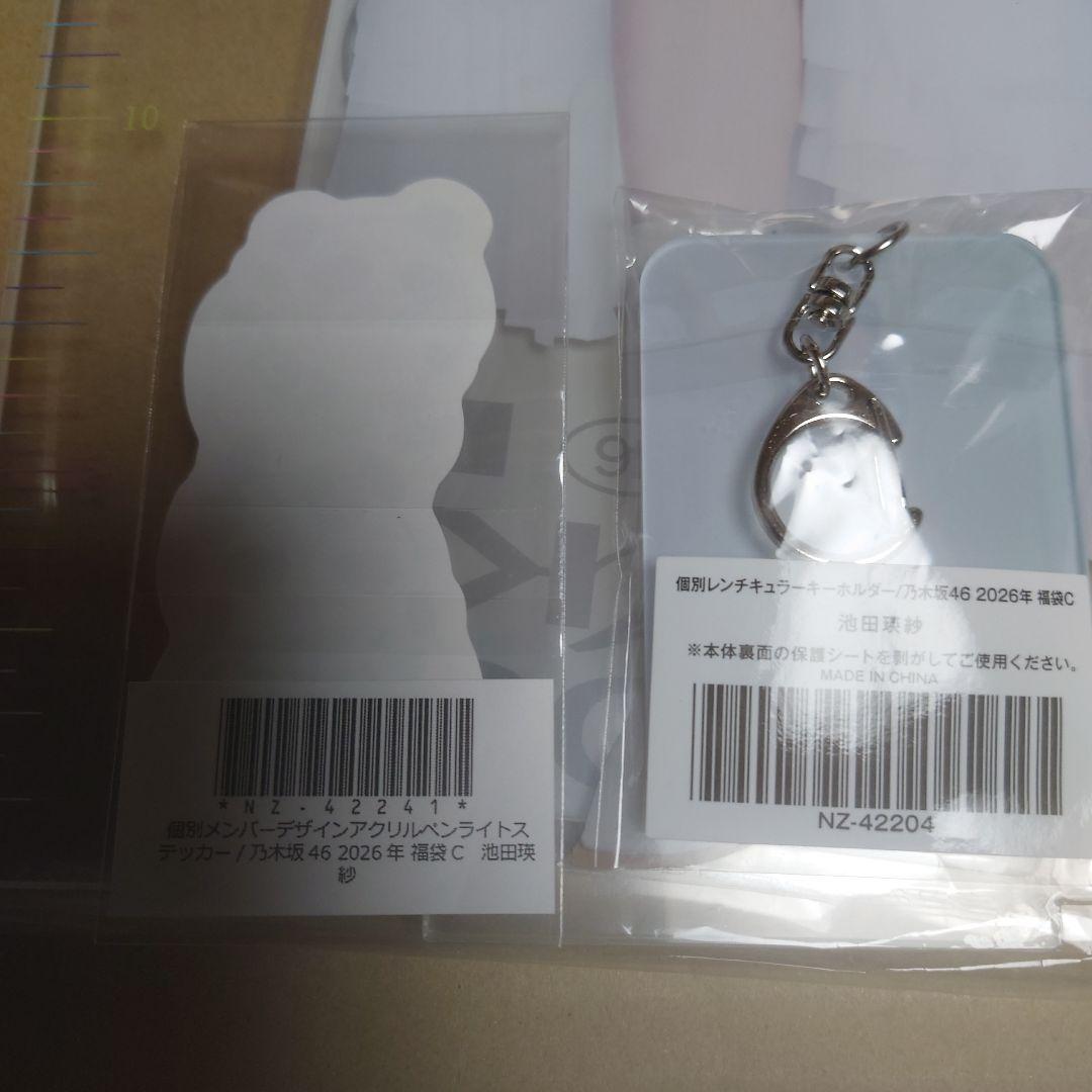 乃木坂46 井上和Cセット池田瑛紗CセットとAから4品