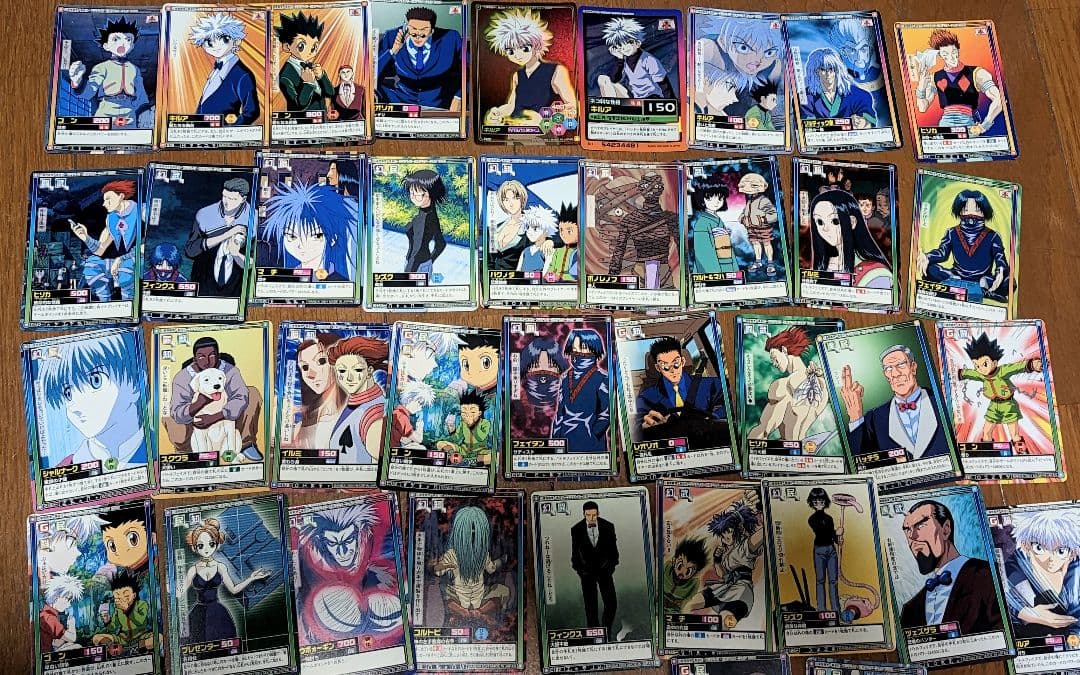 80枚まとめ売り HUNTER × HUNTER カードダス ハイパーバトル