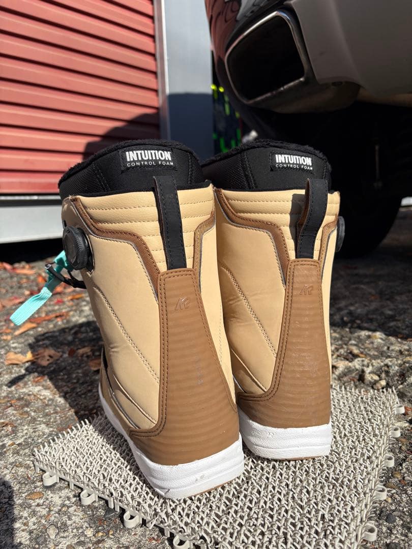 値下げ　スノーボードブーツ 女性用　k2 ダブルBOA