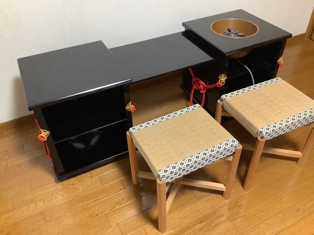 立礼棚　御薗棚　茶道具　茶会席
