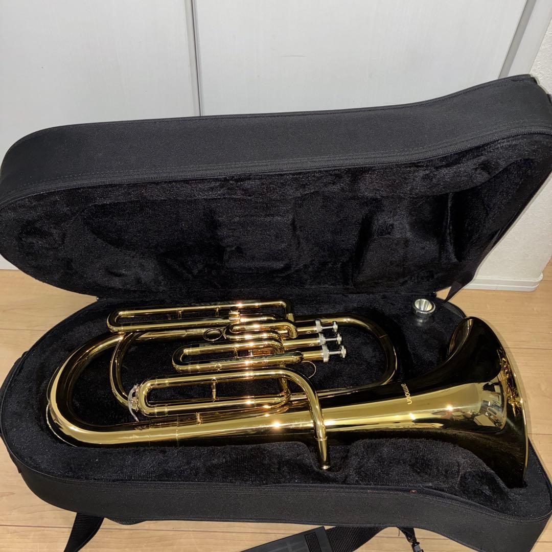 希少　美品　メンテ済み　amoon ユーフォニアム 本体 ケース付き