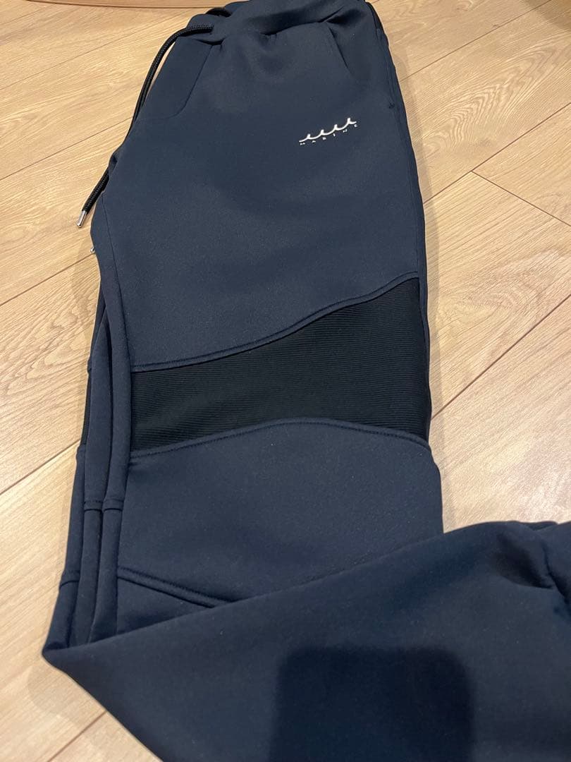 【新品未使用】muta MARINE ゴルフ セットアップ 黒 5 M オシャレ