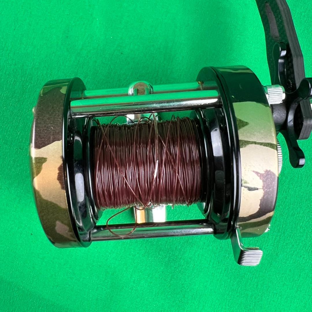 アブガルシア　アンバサダー　6500　カモ柄　ハンドル変更品