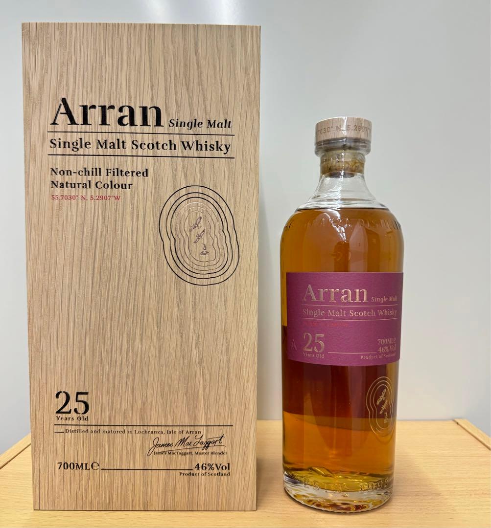 アラン 25年 46° 700ml 新品未開封専用木箱入