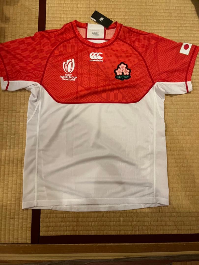 激レア選手支給新品　ラグビー日本代表　2023フランスワールドカップ　TシャツＬ