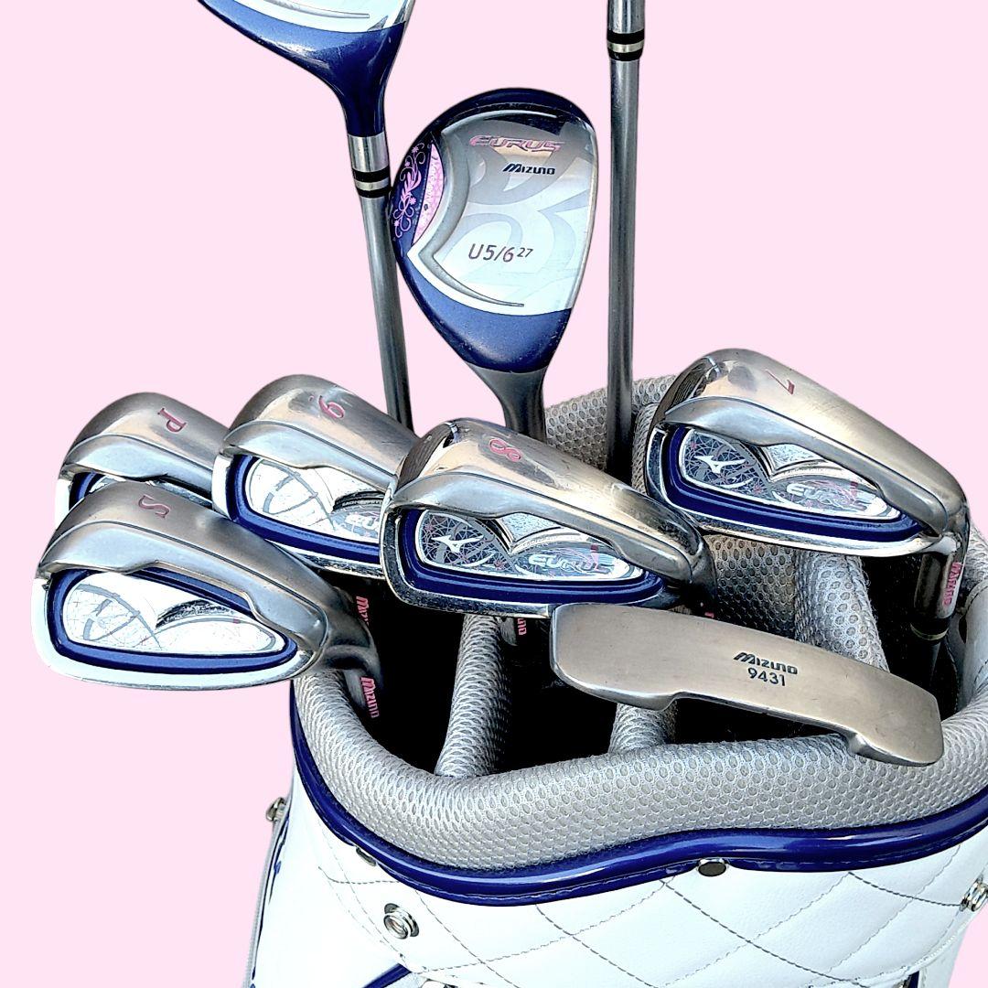 MIZUNOレディースゴルフセット クラブセット 初心者モデル バック付き