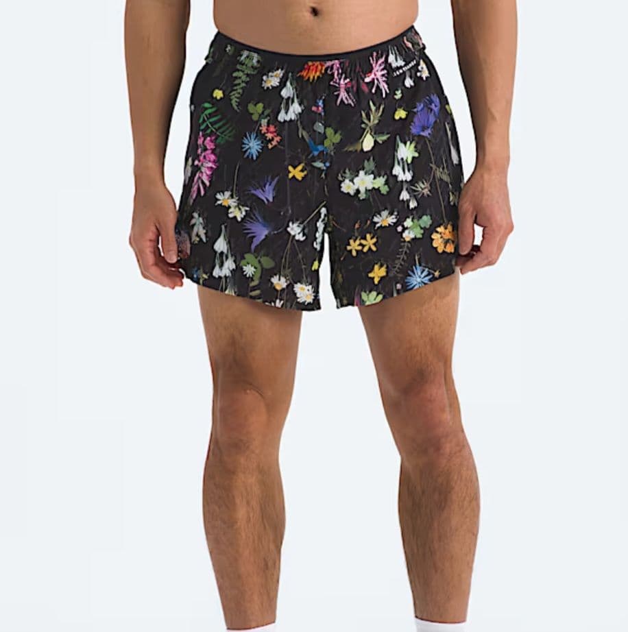 ノースフェイス花柄ショートパンツ 黒