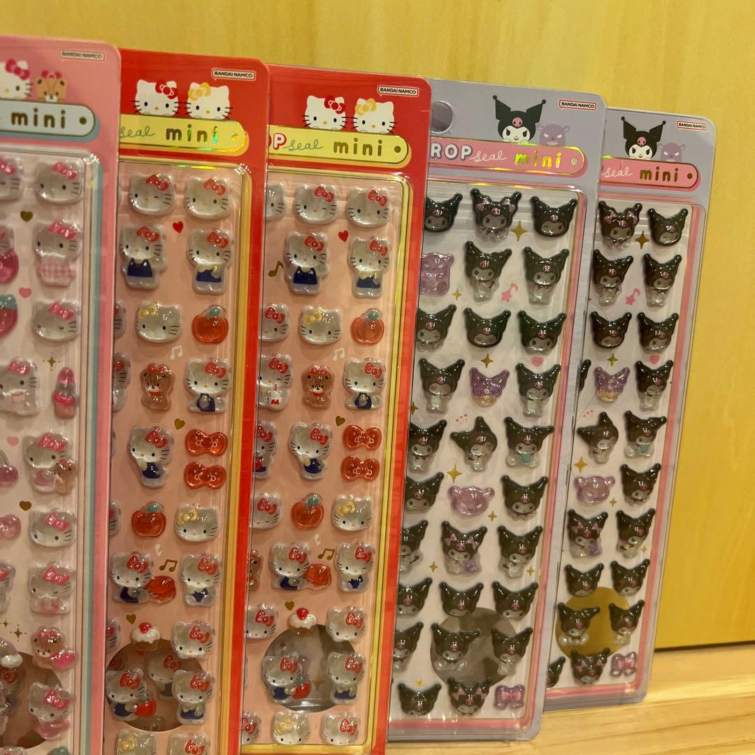 サンリオミニ　ボンボンドロップシール　うるちゅる　クロミ　国内正規品