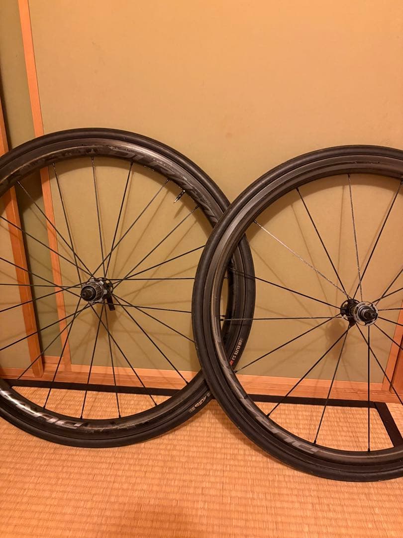 DURA-ACE ホイールWH-r9100c36TU リムブレーキ　前後セット